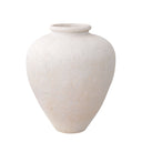 Matte White Clay Vase L Reine