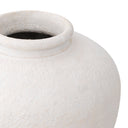 Matte White Clay Vase L Reine