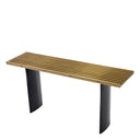 Brushed Brass Console Table Vauclair