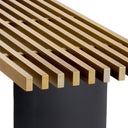 Brushed Brass Console Table Vauclair