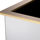 Brass Square Planter Moorea