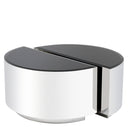Semi-Circular Glass Side Tables (2) Astra