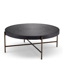 Round Gunmetal Coffee Table Nikos
