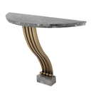 Brass Marble Console Table Renaissance