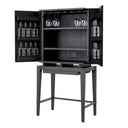 Oak Storage Wine Cabinet Dimitros