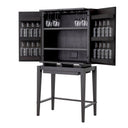 Oak Storage Wine Cabinet Dimitros