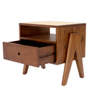 Rattan V-Legged Bedside Table Latour