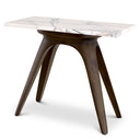 White Marble Side Table Borre