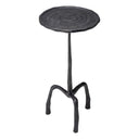 Round Bronze Side Table Kubu