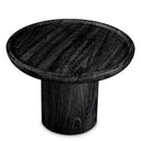 Round Gray Side Table Rouault