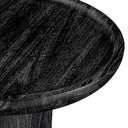 Round Gray Side Table Rouault