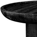 Round Gray Side Table Rouault