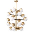 Globe Sputnik Chandelier L Cona