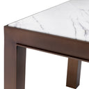 Bronze Marble Side Table Tardieu