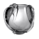 Gray Handblown Glass Vase L Sianluca
