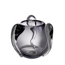 Gray Handblown Glass Vase Sianluca