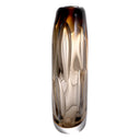 Brown Handblown Glass Vase L Sianni