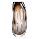 Brown Handblown Glass Vase L Sianni