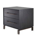 2 Drawer Oak Nightstand Canova