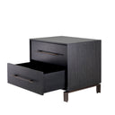 2 Drawer Oak Nightstand Canova