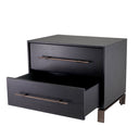2 Drawer Oak Nightstand Canova