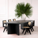 Wood Framed Dining Chair Niclas