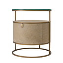 Round Nightstand Napa Valley