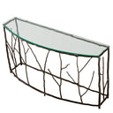 Rustic Console Table L Antico