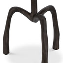 Round Bronze Side Table Kubu