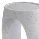 Marble Side Table High Clipper