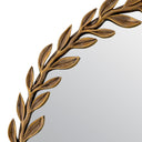 Vintage Brass Mirror Duras