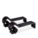 Black Curled Set (2) Andiron Mardor