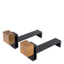 Contemporary Andiron Set (2) Chitry