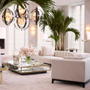 Square Glass Coffee Table Ryan