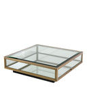 Square Glass Coffee Table Ryan