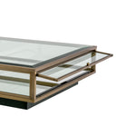 Square Glass Coffee Table Ryan