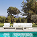 Sand Finish Outdoor Sofa Royal Palm