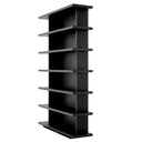 Charcoal Gray Oak Bookcase Malibu