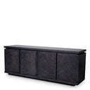 Charcoal Gray Oak Sideboard Bowen