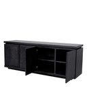 Charcoal Gray Oak Sideboard Bowen
