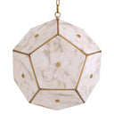 Pentagonal Alabaster Lantern Gallo