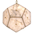 Pentagonal Alabaster Lantern Gallo