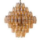 Amber Glass Chandelier L Benini