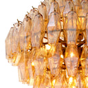 Amber Glass Chandelier L Benini