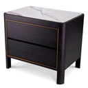 Charcoal Gray Bedside Table Corazon