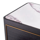 Charcoal Gray Bedside Table Corazon