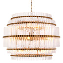 Tiered Glass Tubes Chandelier Scottsdale