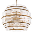 Tiered Glass Tubes Chandelier Scottsdale