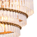 Tiered Glass Tubes Chandelier Scottsdale