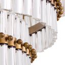 Tiered Glass Tubes Chandelier Scottsdale